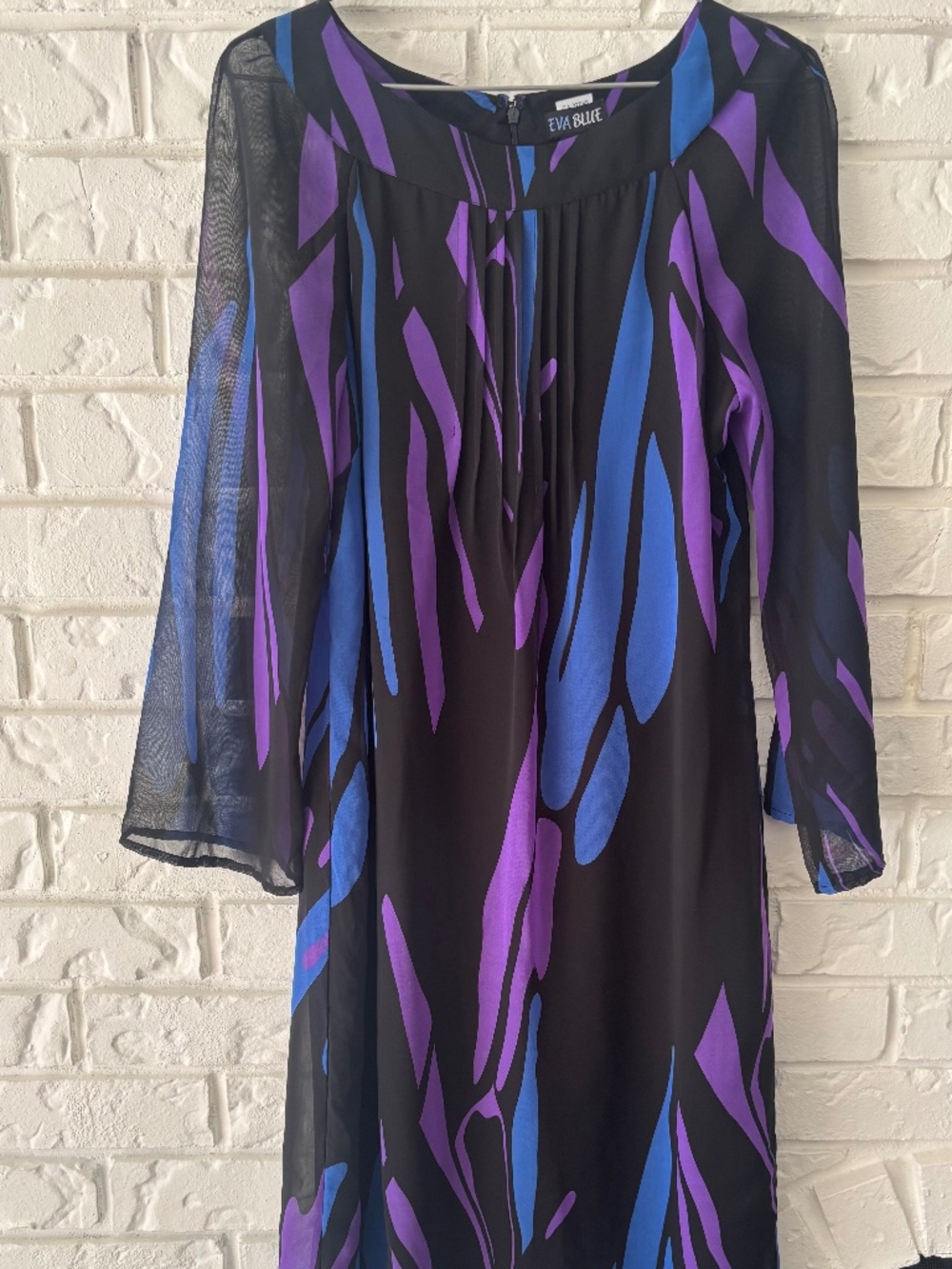 Eva Blue Mini Dress